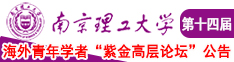 艹逼无码视频南京理工大学第十四届海外青年学者紫金论坛诚邀海内外英才！